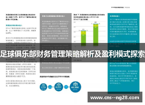 足球俱乐部财务管理策略解析及盈利模式探索